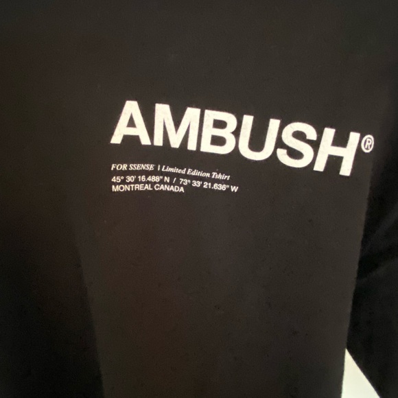 Ambush Ssense Exclusive Black Logo T-Shirt - Picture 8 of 8